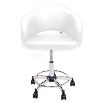 Client Chair <br>Comfy white